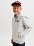 Maglia in felpa aperta Jack & Jones - grigio chiaro - 2