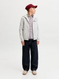Maglia in felpa aperta Jack & Jones - grigio chiaro - 3