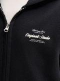 Maglia in felpa aperta Jack & Jones - black - 1