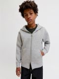 Maglia in felpa aperta Jack & Jones - grigio - 3