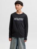 T-shirt manica lunga Jack & Jones - black - 0