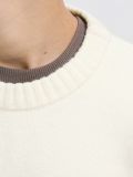 Pullover manica lunga Jack & Jones - panna - 3