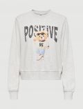 Maglia in felpa Only - grigio - 0