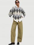 Pullover manica lunga Only - grigio - 2