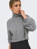 Dolcevita Only - medium grey melange - 1