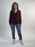 Camicia manica lunga giovane Artigli - bordeaux - 3