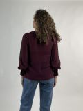 Camicia manica lunga giovane Artigli - bordeaux - 4