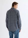 Camicia manica lunga casual Wrangler - deep blue - 4