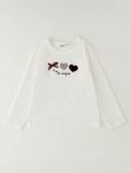 T-shirt manica lunga I Do - bianco - 0