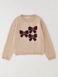 Pullover manica lunga I Do - beige - 0