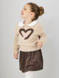 Pullover manica lunga I Do - beige - 2