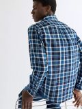 Camicia manica lunga casual Wrangler - indigo - 3