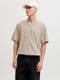 T-shirt manica corta Jack & Jones - beige - 0