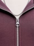 Maglia in felpa zip cappuccio Jack & Jones - rosso - 1