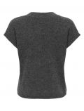 Maglia manica corta Jdy - dark grey melange - 2