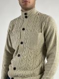Cardigan Cranberry - beige - 1