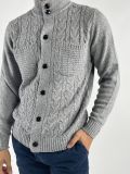 Cardigan Cranberry - grigio - 1