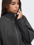 Giaccone Jdy - dark grey melange - 1