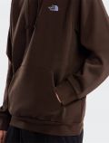 Maglia in felpa cappuccio The North Face - marrone - 3