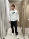 Maglia in felpa cappuccio The North Face - white - 2