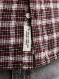 Camicia manica lunga flanella Jack & Jones - cioccolato - 4