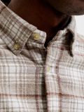 Camicia manica lunga flanella Jack & Jones - taupe - 1