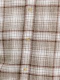 Camicia manica lunga flanella Jack & Jones - taupe - 4
