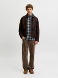 Camicia manica lunga flanella Jack & Jones - dark navy - 3