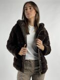 Giaccone ecopelliccia Emme - moro - 1