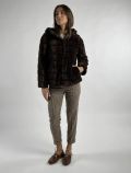 Giaccone ecopelliccia Emme - moro - 2
