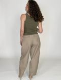 Canotta Susy Mix - verde militare - 4