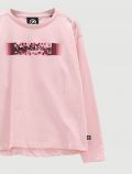 T-shirt manica lunga sportiva Uncoventional - rosa - 1