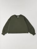 Maglia in felpa I Do - verde militare - 0