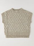 Pullover senza maniche I Do - tortora - 1