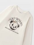T-shirt manica lunga I Do - panna - 1