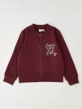 Maglia in felpa aperta I Do - bordeaux - 0