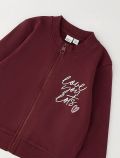 Maglia in felpa aperta I Do - bordeaux - 1