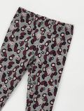 Leggings I Do - grigio bordeaux - 1