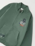 Maglia in felpa aperta I Do - verde militare - 1