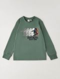 T-shirt manica lunga I Do - verde militare - 0