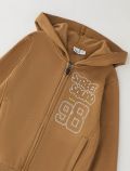 Maglia in felpa aperta I Do - caramello - 1