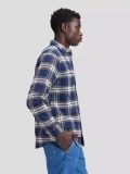Camicia manica lunga flanella Lee - blue - 3