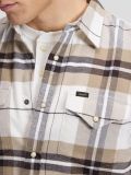 Camicia manica lunga flanella Lee - cioccolato - 1
