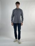 Camicia manica lunga Xacus - azzurro - 2