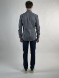 Camicia manica lunga Xacus - azzurro - 4