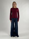 Pullover manica lunga Iblues - bordeaux - 2
