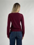 Pullover manica lunga Iblues - bordeaux - 3