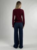 Pullover manica lunga Iblues - bordeaux - 4