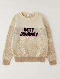 Pullover manica lunga I Do - ecru - 1
