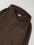 Maglia in felpa aperta I Do - marrone - 1